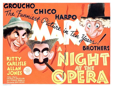 Opera Meets Film The Marx Brothers Iconic A Night At The Opera