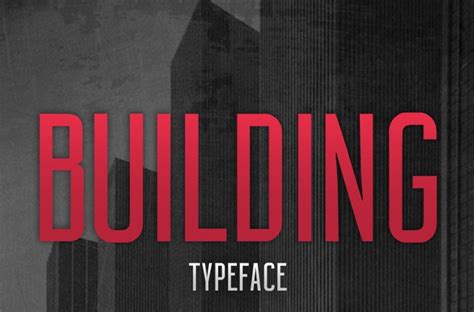 Building Font Free Download