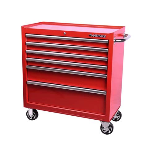 Husky Drawer Red Metal Tool Chest On Wheels Idaho Auction Barn