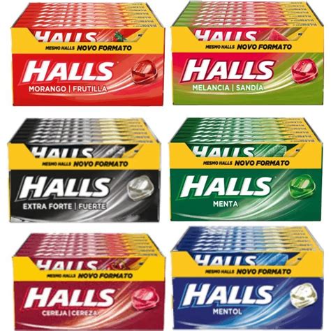 Bala Halls Sabores Caixa Un X G Super Barato Shopee Brasil