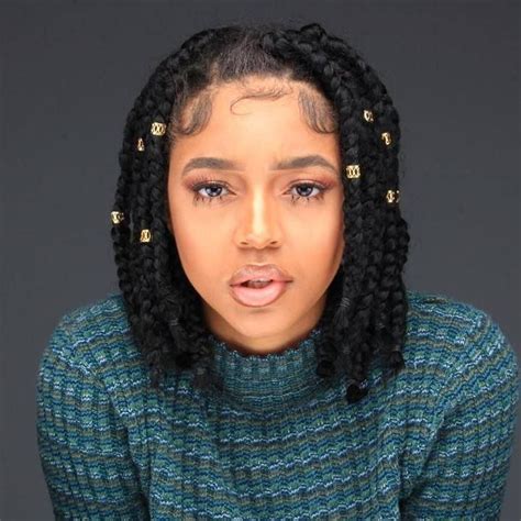 19 Small Bob Box Braids Short Hairstyle Trends Short Locks Hub