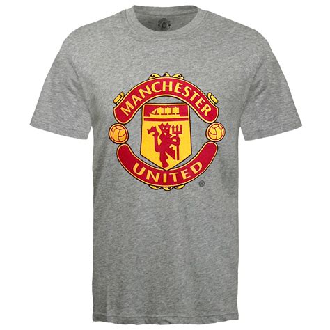 Manchester United Football Club Official Soccer T Kids Crest T Shirt