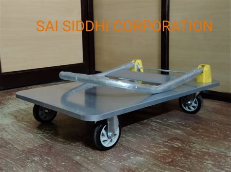 Mild Steel MS Platform Trolley Load Capacity 300 Kg Model Name