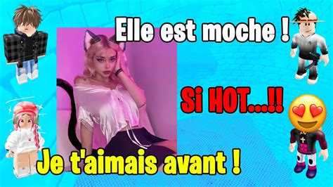 HISTOIRE ROBLOX Mon Camarade Diabolique Essaie De Flirter Avec Mon