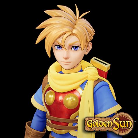 Artstation Isaac A Golden Sun Fan Art