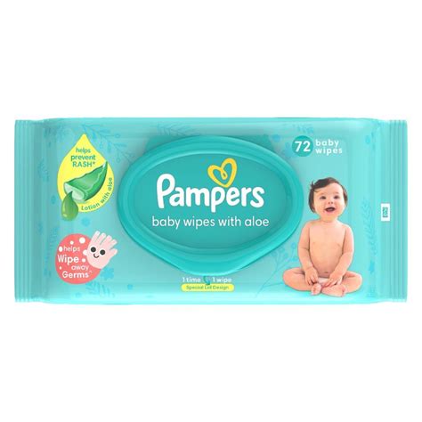 Pampers Baby Wipes With Aloe 72 Count Price Uses Side Effects