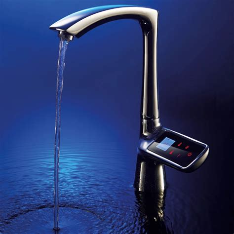 Jmkws 360 Smart Kitchen Faucet Single Hole Lcd Display Touch Screen