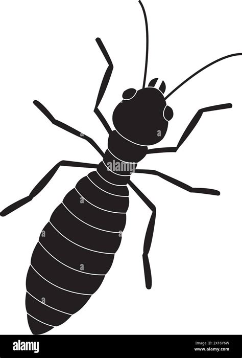 Termite Icon Vector Illustration Simple Design Stock Vector Image Art