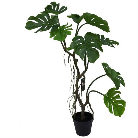 90cm Leaf Realistic Artificial Monstera Cheese Plant