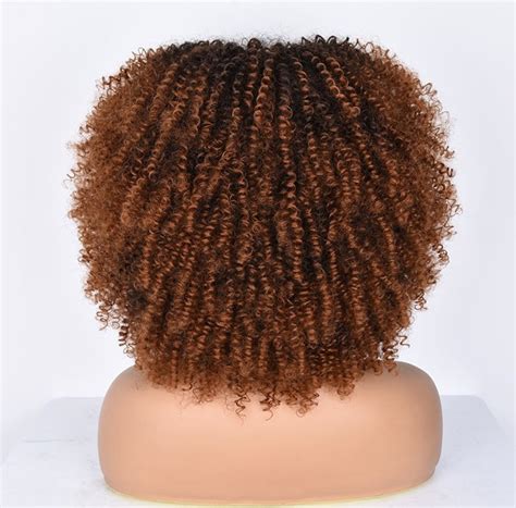 Jerry Curl Wig Afro Wig Kinky Curly Wig Wigs For Black Etsy