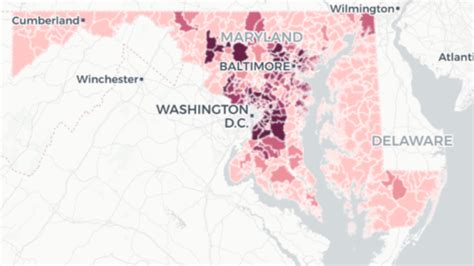 Maryland Zip Code Map Printable