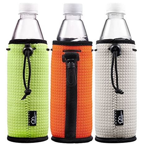 Wkieason Neoprene Water Bottle Sleeves Insulators Beverage Bottle Can