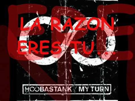 Hoobastank The Reason Espa Ol Letra Youtube