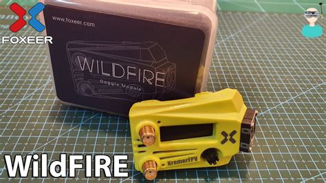 Foxeer Wildfire Video Rx Module Overview Youtube