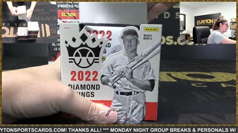 2022 Panini Donruss Diamond Kings Baseball Hobby 6 Box Break 11 Random