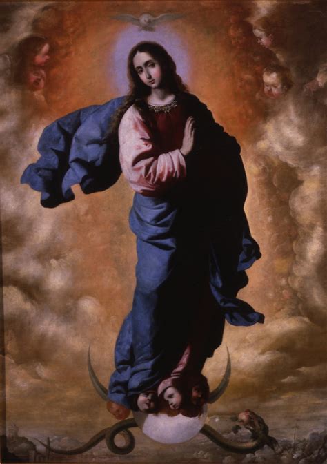 The Immaculate Conception Francisco de Zurbarán Artwork on USEUM