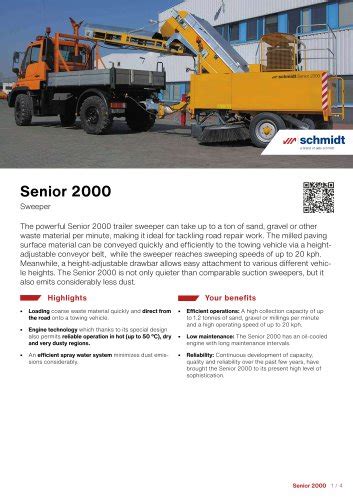 Senior 2000 Aebi Schmidt Holding AG PDF Catalogs Technical