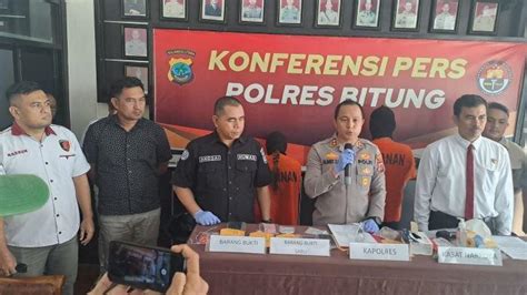 Daftar Barang Bukti Kasus Sabu Dari Seorang Irt Di Bitung Sulut Ada