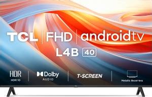 TCL L4B 101 Cm 40 Inch Full HD LED Smart Android TV 2024 Edition With