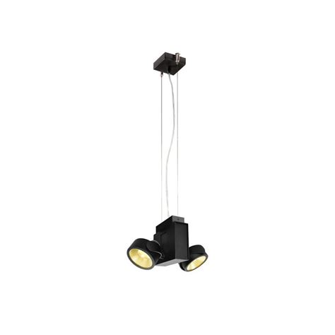 SLV TEC KALU CW LED Wandleuchte Deckenleuchte Double Schwarz 24