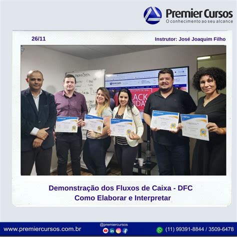 Premier Cursos Demonstra O Dos Fluxos De Caixa