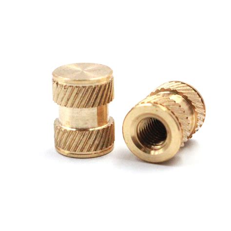 Nut Insert Supplier Brass M M M M Knurled Nut Threaded Insert Nut