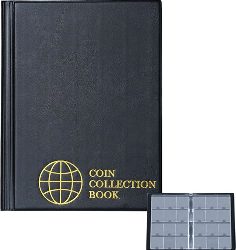 Buy Coin Flip Holder Albums 120 Pockets 2x2 Inches Coin Storage Books