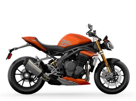 2023 Triumph Speed Triple 1200 Rs Matte Baja Orange Hunter Power Sports