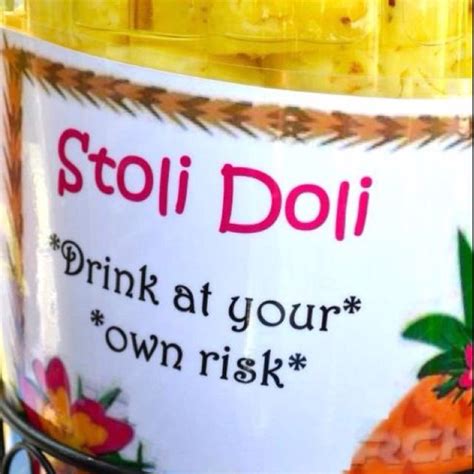 Stoli Doli Dole Pineapple Infused Vodka Stolichnaya Pineapple