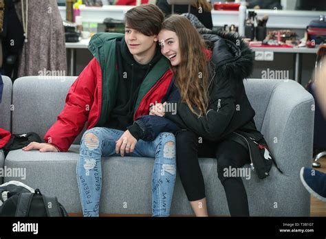 Leondre Devries of Bars and Melody with his girlfriend on the set of ...