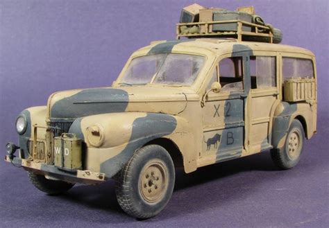 Scratchbuilding military vehicles - Ford C11 ADF - 1/35 scale - 1/35 ...