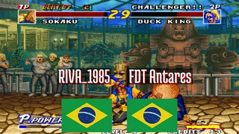 Ft Rbff Riva Br Vs Fdt Antares Br Real Bout Fatal Fury