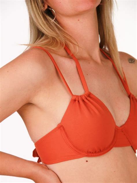 Top De Bikini Aro Ocre Ammazonica