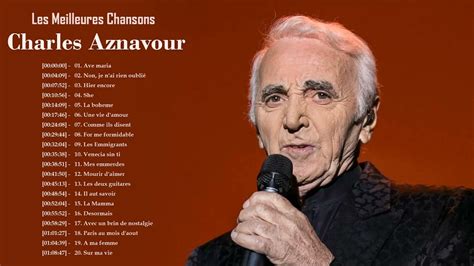 Charles Aznavour Grandes Xitos En Espa Ol Youtube