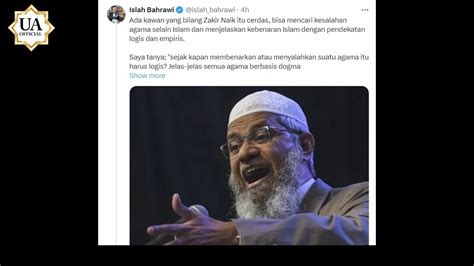 Otakmu Bang Napi Islah Bahrawi Tantang Zakir Naik Kalau Dia