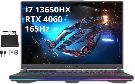 Asus Rog Strix G16 Gaming Laptop 16 Wuxga 165hz Display Intel Core I7 13650hx