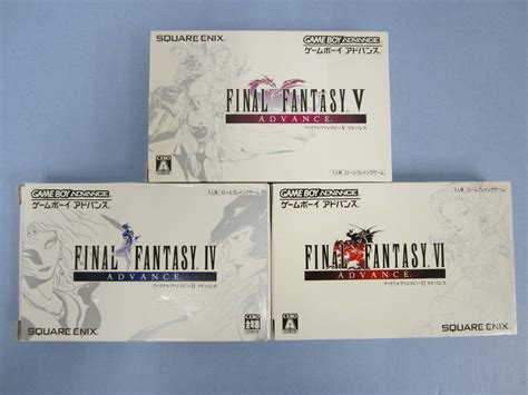 ゲームボーイアドバンス ソフト ファイナルファンタジー Ff Ⅳ Ⅴ Ⅵ 4 5 6 セットロールプレイング｜売買されたオークション情報