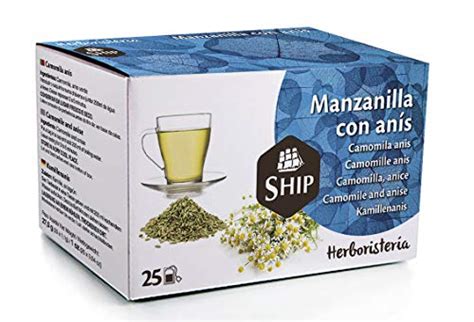 Té de Manzanilla con Anís Ship Caja de 25 Sobres iconsalud es