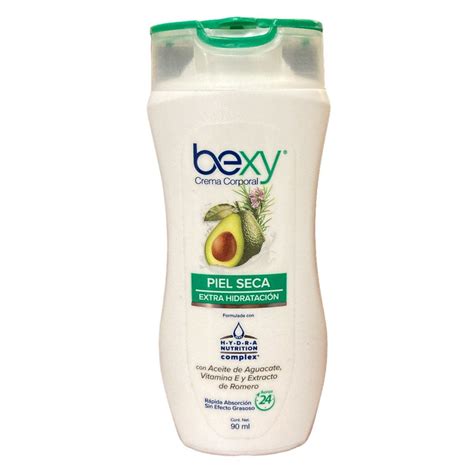 Crema Corporal Ml Aguacate Vit E Romero Bexy Piel Seca Extra Hidrataci N