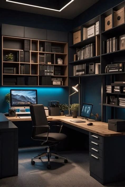 Create An Intimate Ambiance With These Small Moody Office Ideas In 2024