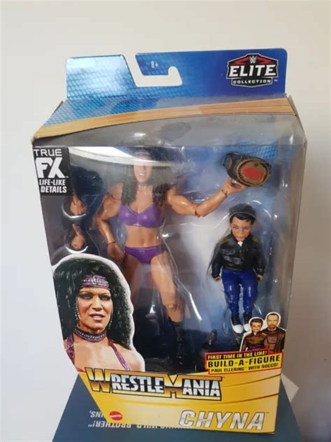 WWE WWF ELITE Wrestlemania Chyna Wrestling Figure New Box Mattel Toy