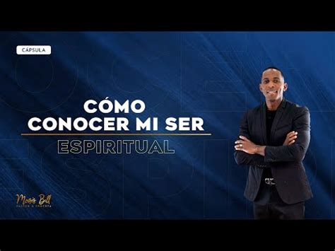 CÓMO CONOCER MI SER ESPIRITUAL PASTOR MOISES BELL Suscribete YouTube