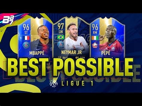 BEST POSSIBLE LIGUE 1 TEAM W TOTY 97 NEYMAR AND 96 TOTS MBAPPE