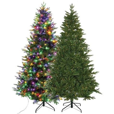 Sapin Lumineux 2 1M 550 Led Blanc Chaud Et Multicolore 8 Animations IP44