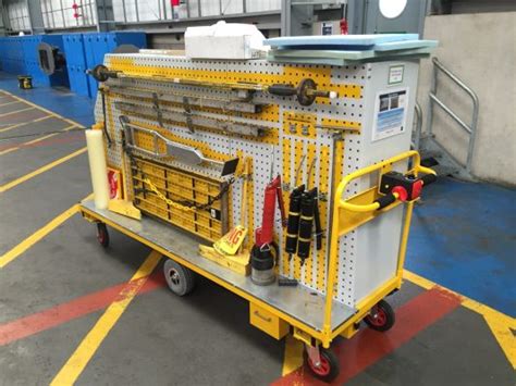 Battery Powered Maintenance Trolley Storage Aspects