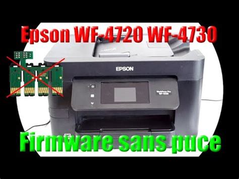 Comment Faire Votre Imprimante Epson WF 4720 WF 4730 Imprime Avec