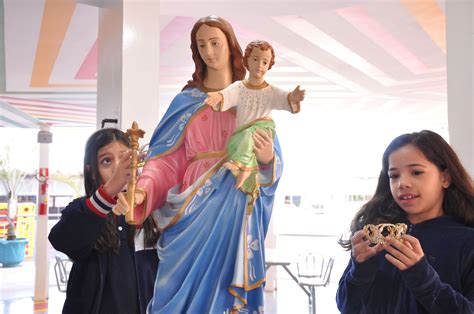 Blog Coroa O De Nossa Senhora Auxiliadora Re Ne Alunos Da Escola