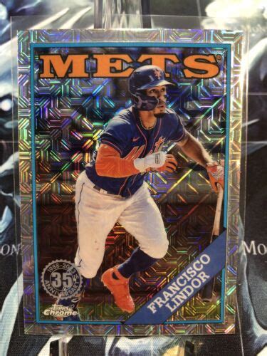 Topps Series Silver Pack Mojo Francisco Lindor T C New York