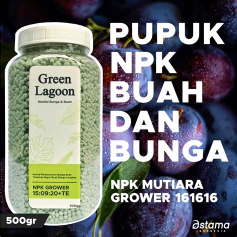 Jual Pupuk Npk Buah Dan Bunga Npk Mutiara Grower Shopee