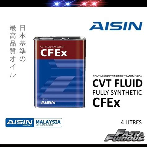 AISIN Fully Synthetic CVTF CFEx CVT Transmission Fluid 4L Shopee